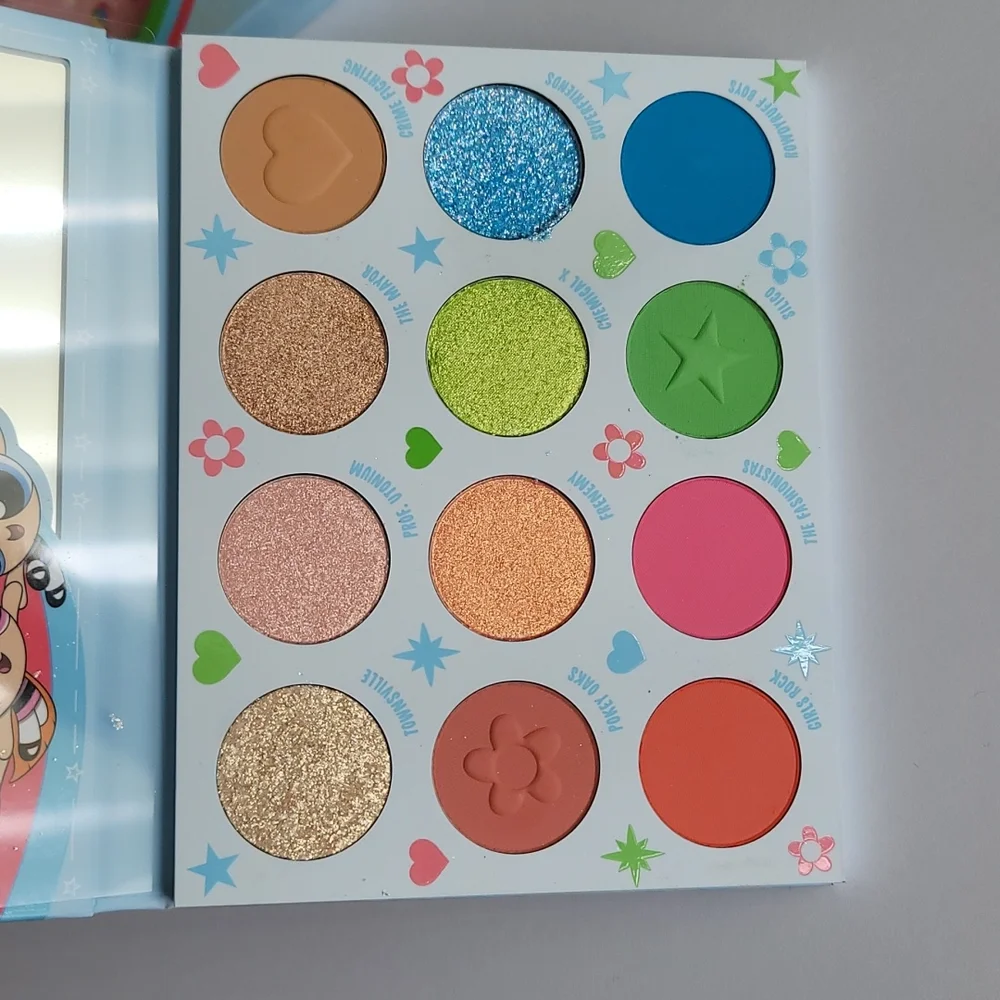 NEW Colourpop Powerpuff Girls Eyeshadow Palette